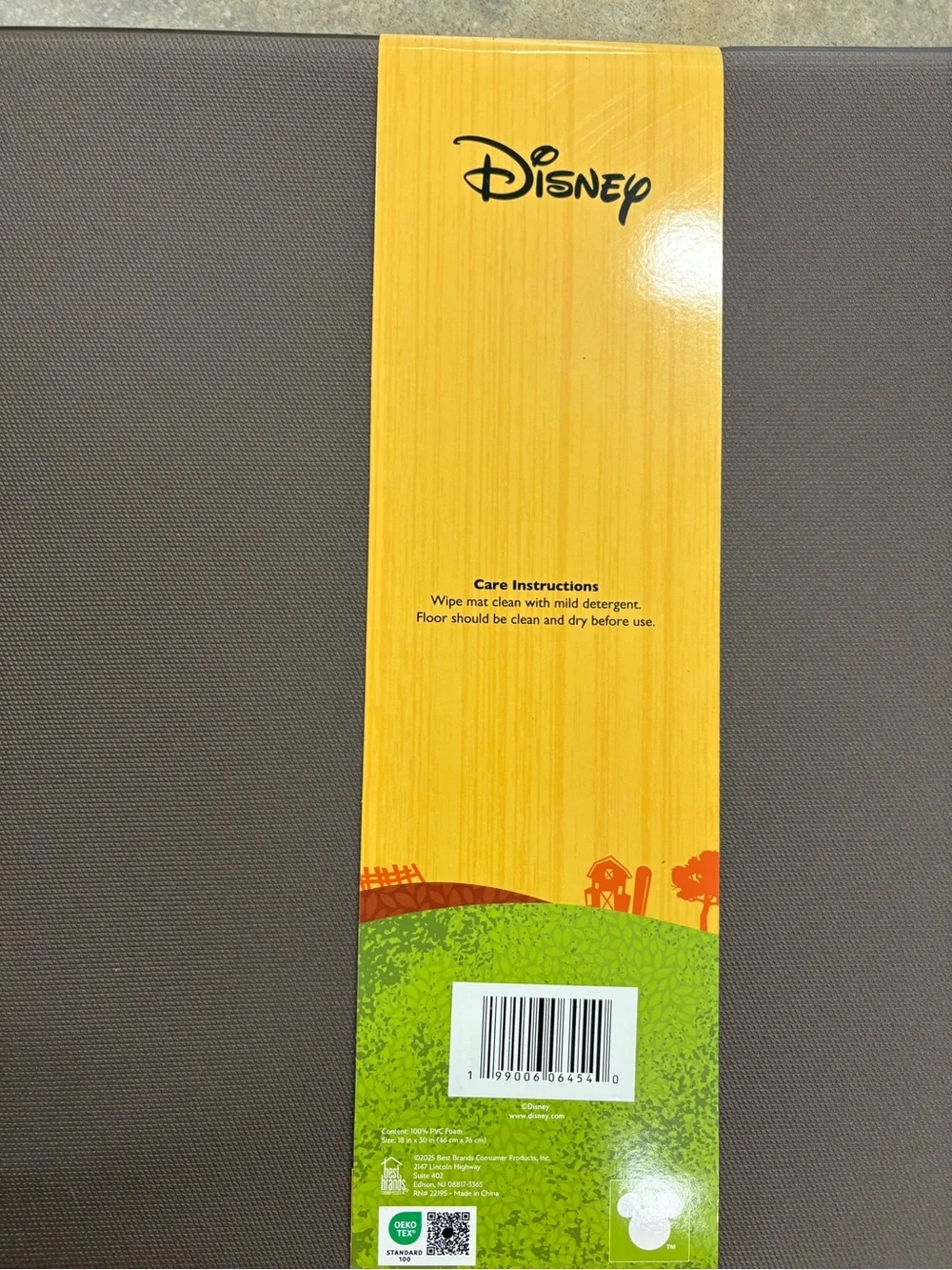 Disney Minnie & Mickey Fall Leaf kitchen anti fatigue floor mat 18x30